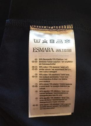 Базовый топ бандо цвета нэви esmara6 фото