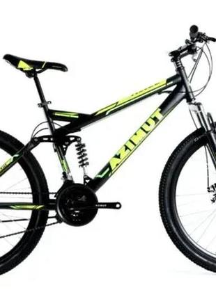 Велосипед azimut 27.5″ race gfrd рама 19, черно-желтый black-yellow