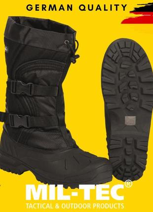 Зимові черевики mil-tec 3m thinsulate 40-46 р чорні black такт...2 фото