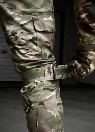 Штани мультикам з наколінниками protect тактичні брюки мультикам8 фото