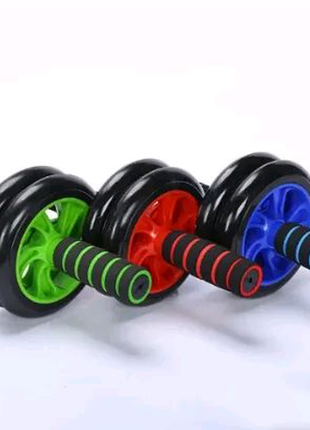Фитнес колесо для пресса и других групп мышц double wheel