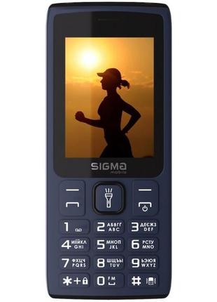 Телефон sigma mobile x-style 34 nrg type-c blue (код товара:33...