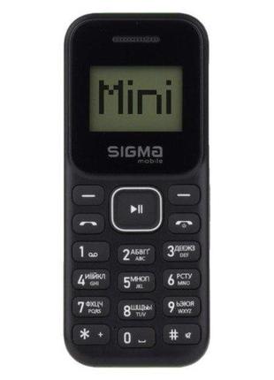 Телефон sigma mobile x-style 14 mini dual sim black/green (код...