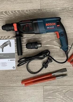 Прямий перфоратор bosch 2-26 dfr dre 4