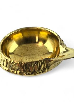 Лампадка-курителька бронзова (2,5х4,6х 6,5 см)1 фото