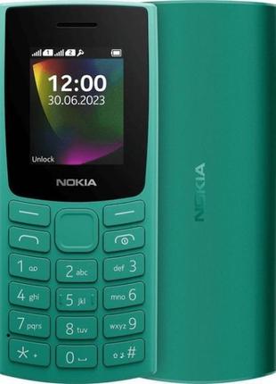 Телефон nokia 106 ds 2023 emerald green (код товара:31102)