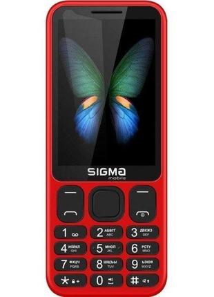 Телефон sigma mobile x-style 351 lider red (код товару:16583)