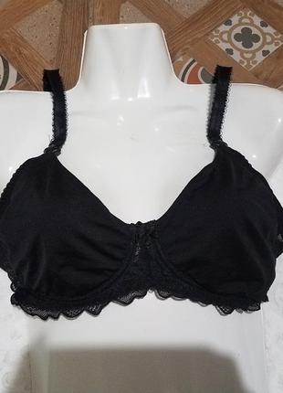 Бюстик бра для годуючих 80b 36b чорний сасһе coeur