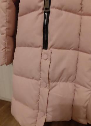 Стильна жіноча зимова куртка пуховик пальто. р м 44-466 фото