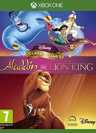 Disney classic games aladdin and the lion king (xbox one)