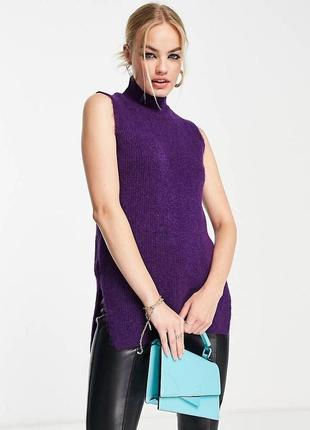 Фіолетовий гольф топ ангора мохер кашемір аига by sela #необхідне