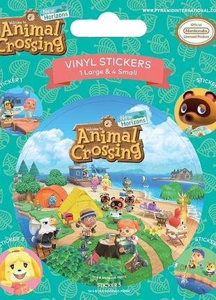 Наклейки animal crossing (pyramid, vinyl)