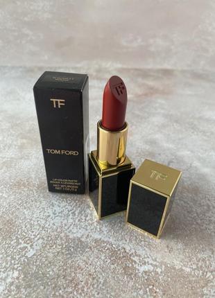 Tom ford - lip color lipstick - помада, 16 - scarlet rouge, 2.96 ml1 фото