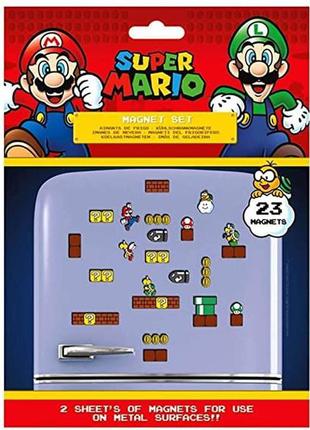 Магніти super mario magnet set (23 шт)