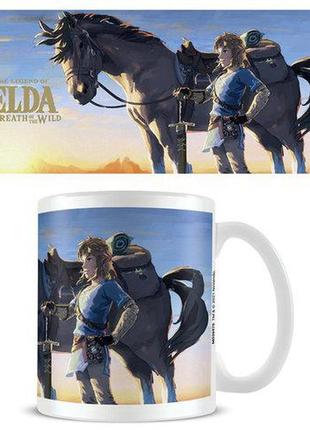 Чашка legend of zelda breath of the wild coffee mug (pyramid)