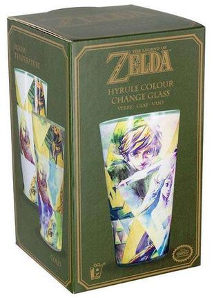 Стакан nintendo zelda hyrule colour change glass