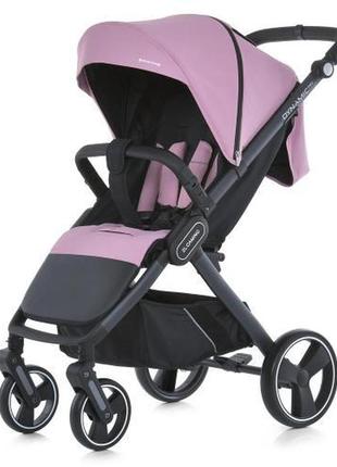 Прогулянкова коляска el camino dynamic pro (ель каміно динамік) me 1053-3 mauve pink (рожевий колір)