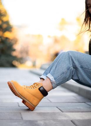Шикарные женские ❄️зимние ботинки топ качество timberland 🎁3 фото