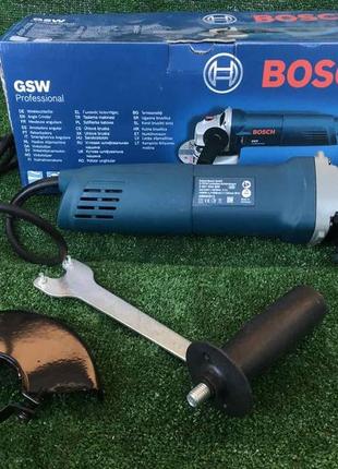 Кутова шліфувальна машина bosch professional gws 1400. болгарка bosch 125 мм, потужність 850 вт