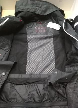 Куртка, женская, лыжная, водонепроницаемая, теплая, черная, размер 467 фото