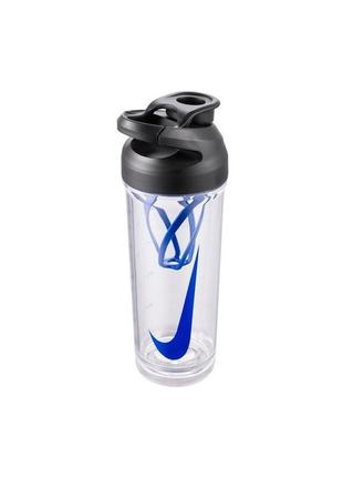 Пляшка nike tr recharge shaker bottle 2.0 24 oz прозорий 709 мл (n.101.0724.913.24)1 фото