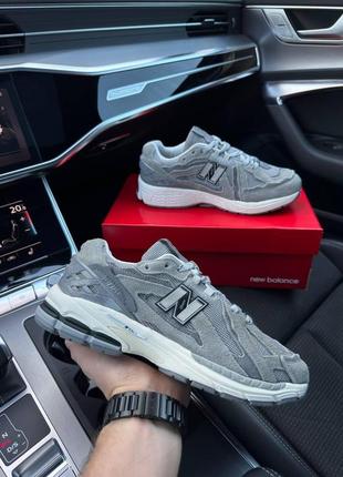 Мужские кроссовки new balance 1906d protection gray white серые спортивные кроссовки нью баланс весна лето