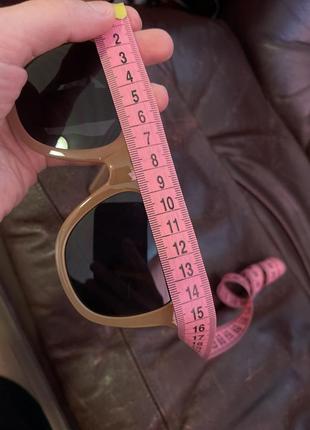 Стильные качественные очки в бежевой оправе от скандинавского бренда kappahl8 фото
