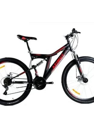 Горный велосипед azimut 26″ blackmount gfrd рама 18, черно-красный black-red