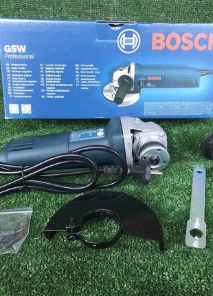 Кутова шліфувальна машина bosch professional gws 850 ce, болгарка 125 мм, потужність 850 вт