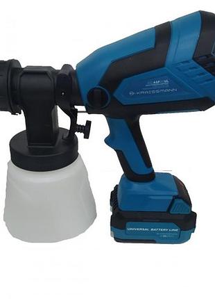 Аккумуляторный краскопульт kraissmann 651 asp 20ul (без акк. и зарядного)