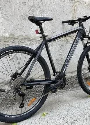 Велосипед crosser 29″ one рама 21 (3*10) deore, черно-серый black-gray5 фото