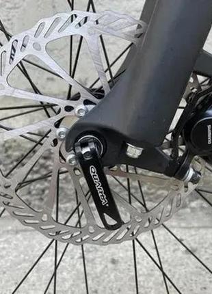 Велосипед crosser 29″ one рама 21 (3*10) deore, черно-серый black-gray4 фото