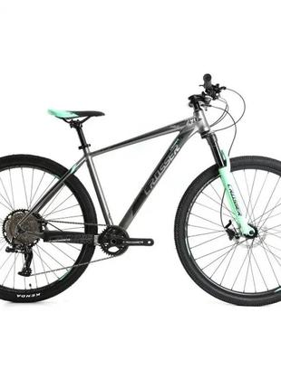 Велосипед crosser solo 29" рама 19 (3*10) deore зелений green