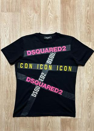 Dsquared 2 icon monogram футболка з цікавим дизанйном оригінал!