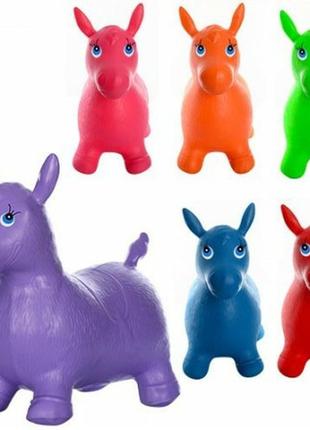 Резиновый ослик - прыгун / лошадка прыгун 0737