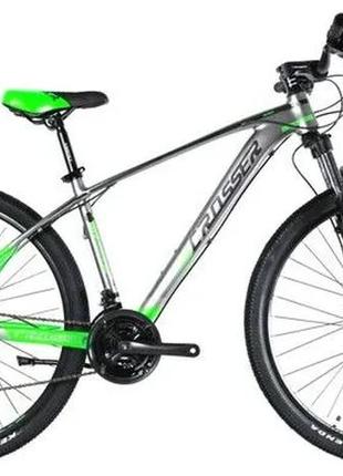 Велосипед crosser quick 29" рама 19 altus+suntour+logan зелений green