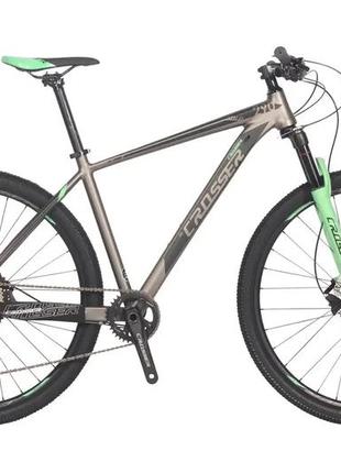 Велосипед crosser solo 29" рама 19 (1*12) ltwoo+shimano зелений green