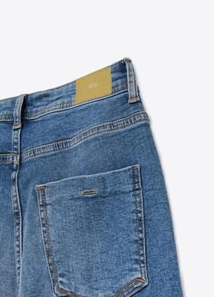 Джинсы zara skinny с высокой посадкой бойфренд8 фото