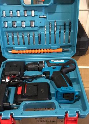 Шурупокрут makita 550dwe 24v 5a/h li-ion з набором