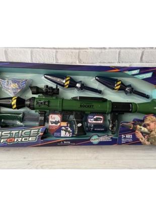 Ігровий набір військового з гранатометом і прицілом м 037, іграшковий набір для хлопчика з г