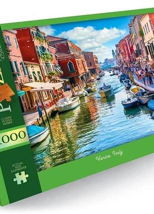 Пазл картонный романтическая венеция италия 1000 элементов классический пазл 68х47,5 см danko toys