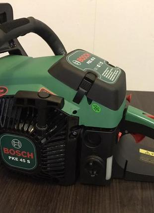 Бензопила bosch pke 45 s 6