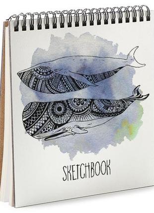 Блокнот для записей и эскизов sketchbook (квадрат.) кит