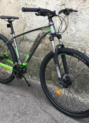 Велосипед crosser 29″ quick рама 19 (21sshimano+hydra), зелений green