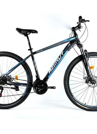 Горный велосипед azimut 27.5″ aqua gfrd рама 17, черно-синий black-blue