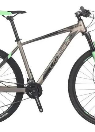 Велосипед crosser solo 29" рама 19 altus+suntour+logan зелений green
