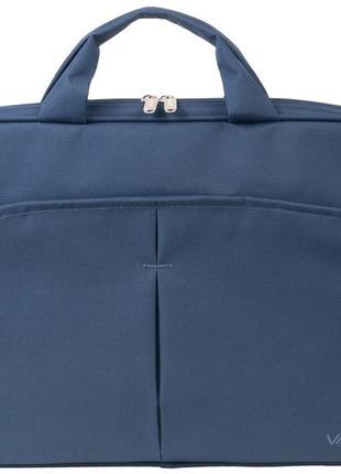 Легка сумка для ноутбука 15,6-16 дюймів vinel синя2 фото