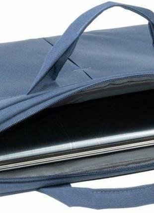Легка сумка для ноутбука 15,6-16 дюймів vinel синя5 фото