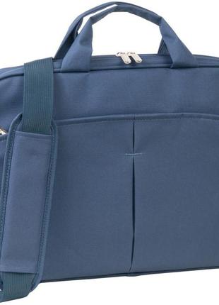 Легка сумка для ноутбука 15,6-16 дюймів vinel синя1 фото