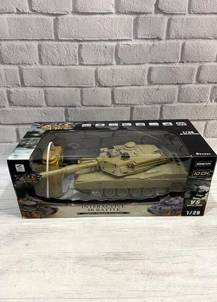 Игрушечный танк abrams на радиоуправлении р/у 99804